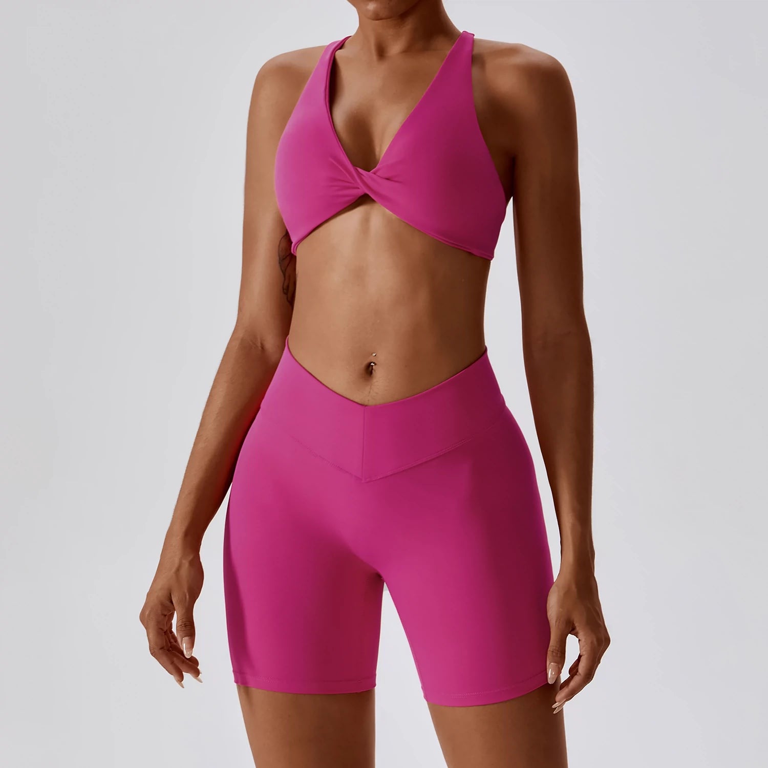 European and American Sexy Beauty Back Cross Yoga Clothes Twisted Plea Mega Mart Center European and American Sexy Beauty Back Cross Yoga Clothes Twisted Plea Mega Mart Center
