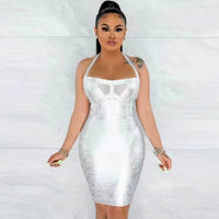 See-through Dress Party Casual Dress Tube Top