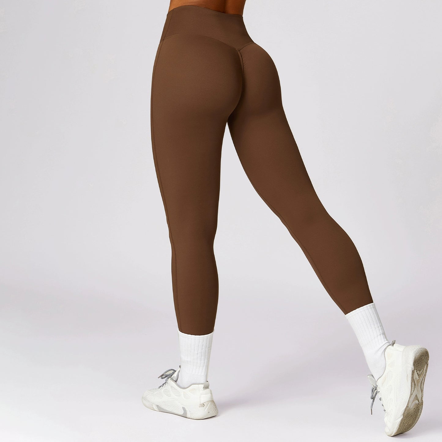 2023 Quick-Drying Nude Feel Hip Raise Yoga Pants Women's Abdominal-Shaping High Waist Fitness Pants Outdoor Running Sports Leggings Pants