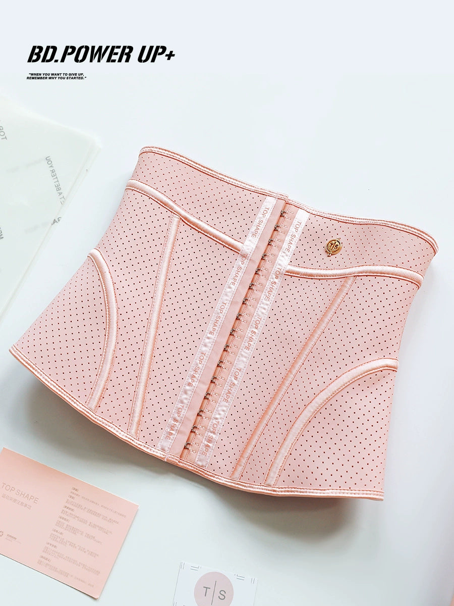 BD. Power up + Breathable Waistband Stretch Fitness Sports Girdle Female Body Shaping Belly Band