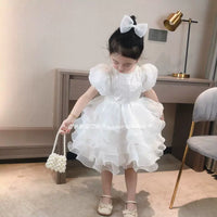 New Sweet Western Style Baby Girl Princess Formal Dress