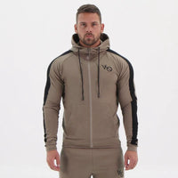 European and American Men's Running Brothers Fitness Clothes Sports Hoodies