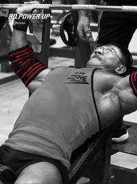 BD Bodybuilding Station Elbow Pad Fitness Men's Bench Press Sports Segmented Compression Weightlifting Booster Band Elbow Pad Elastic Protective Gear