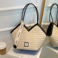 Bag Female Summer Seaside Beach Work Clothing Straw Woven Bag