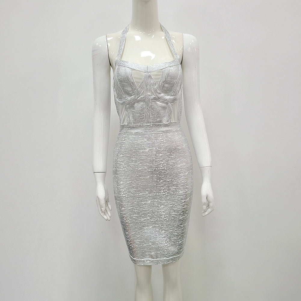 See-through Dress Party Casual Dress Tube Top – Mega Mart Center