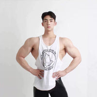 Large Size Brother Fashion Brand Cotton Running Training Vest