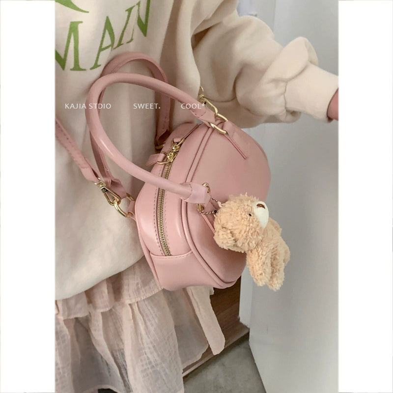 Bag Female South Korea Pink Fashion Satchel Shell Bag