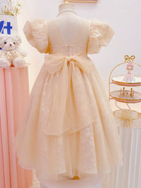 Tulle Tutu Stylish Summer Dress for Little Girls