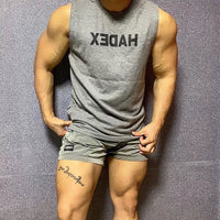 Korean Style Fashion Brand Cotton Muscle Brother Sportswear Vest