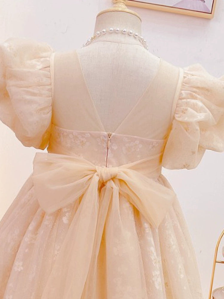 Tulle Tutu Stylish Summer Dress for Little Girls