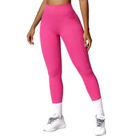 Fashion Quick-Drying Skinny Hip Raise Yoga Pants Brushed High Waist Fitness Pants Outwear Running Sports Leggings Pants