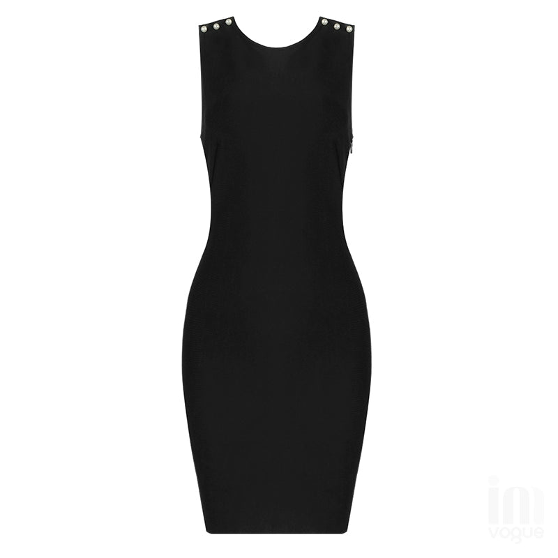 Bare Back Slim-Fit Party Party Dress Bandage Dress