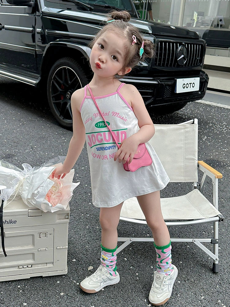 Western Style Fashion Children Baby Girl Dress