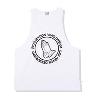 Large Size Brother Fashion Brand Cotton Running Training Vest