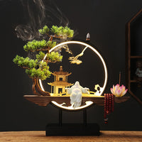 New Chinese Style Small Night Lamp Office Desk Surface Panel Opening Gift