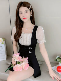 Women's Dress Summer Fashion Slim Looking Short Sleeve