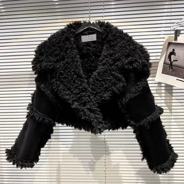 Fried Street Influencer Picks Winter Niche Style Large Lapel Suit