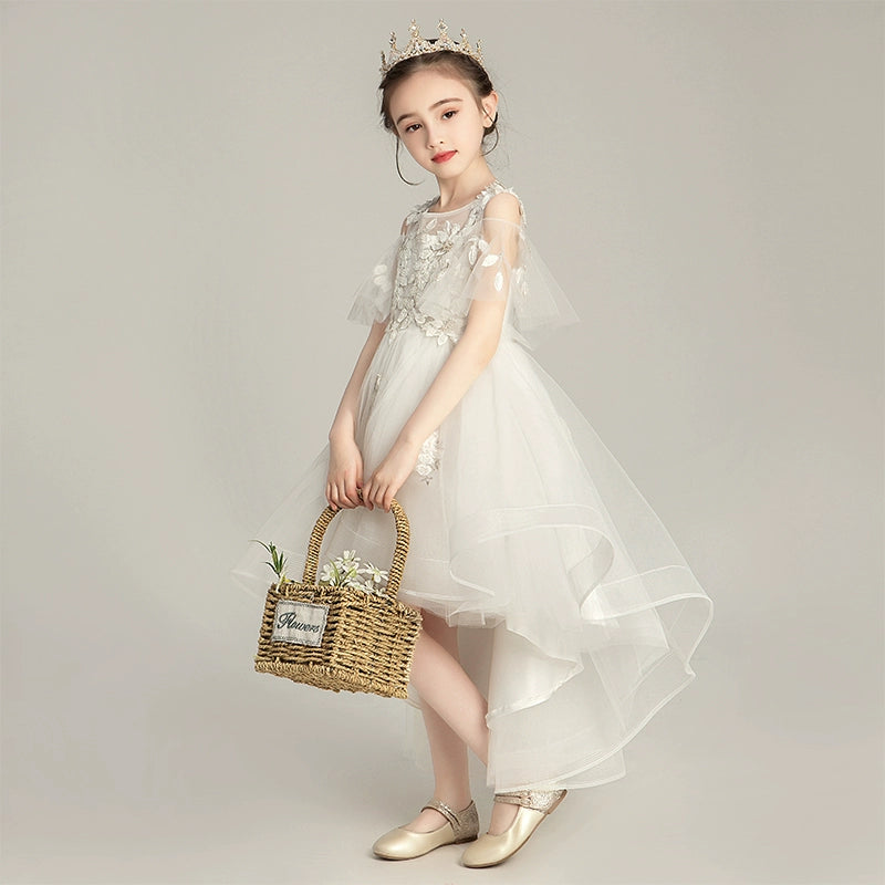 High-End Evening Dress Children's Tulle Tutu Summer Princess Dress