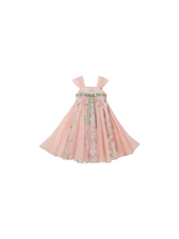 Summer Clothes Western Style Sleeveless Little Girl Super Fairy Dress