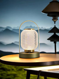 Satchel Outdoor Decoration Table Lamp Touch Switch Camping