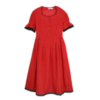 Vintage Nanjun Retro Zhaohe Dress Dress