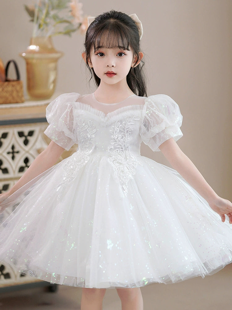 Girl June 1 Costume Kids Flower Girl Wedding Dress FARCENT Umbrella Princess Dress Little Girl Dress