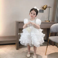New Sweet Western Style Baby Girl Princess Formal Dress