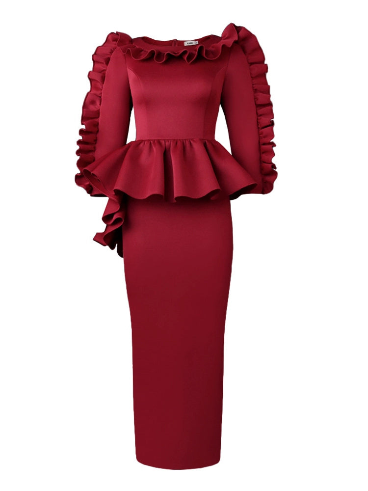 two piece cocktail dresses plus size Two Piece Sequin La Femme Plus Size Prom Dress 29026