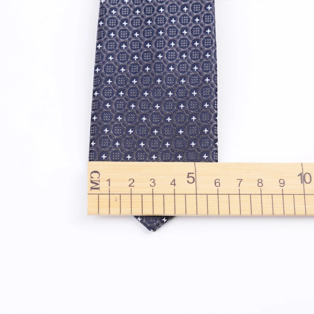 New Slim Narrow Skinny 6CM Mens Necktie Neck Ties For Man Plaids Polka Dot Stripes Jacquard Cravat Business Party Corbatas