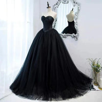 Black Evening Dress, Suitable for Everyday Wear, Birthday Party, Adult Ceremony, Hostess, Strapless Dress, Banquet, Long Dress