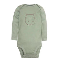 5-Pack Spring Autumn Baby Clothes Cartoon Baby Boys Long Sleeve Bodysuit Soft Cotton Outfits for 0-24 Months Infant Bebe Clothes