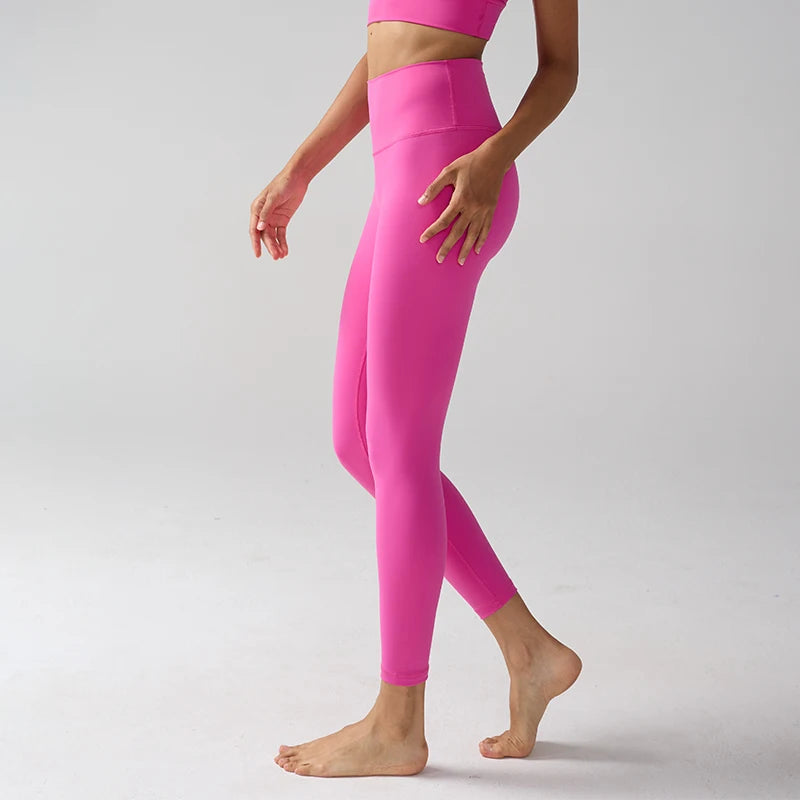High Waist Naked Feeling Leggings Women Fitness Running Yoga Leggings Pants Energy Gym Tight Leggings Casual Workout Leggings