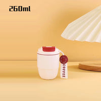 304 Stainless Steel Insulated Cup Women Men Water Bottles Coffee Cup Gift Portable Dual Drink Office Cup Coca-cola fashion 2024