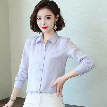 Spring New Arrival Fashionable Chiffon Blouse for Women