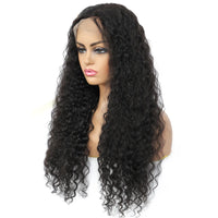 30 Inch Water Wave Lace Front Wig Human Hair For Women 13x4 Brazilian Curly Deep Wave Frontal Wig 13x6 Wet And Wavy Closure Wig