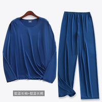 L-5XL Pyjamas Homme Plus Size Men Pajamas Set New Spring Summer Home Clothes Autumn Sleepwear Man Nightwear Pijamas De Hombre