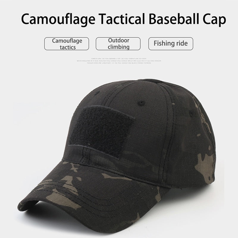 1PCS Military Baseball Caps Camouflage Tactical Army Soldier Combat Paintball Sun Hats