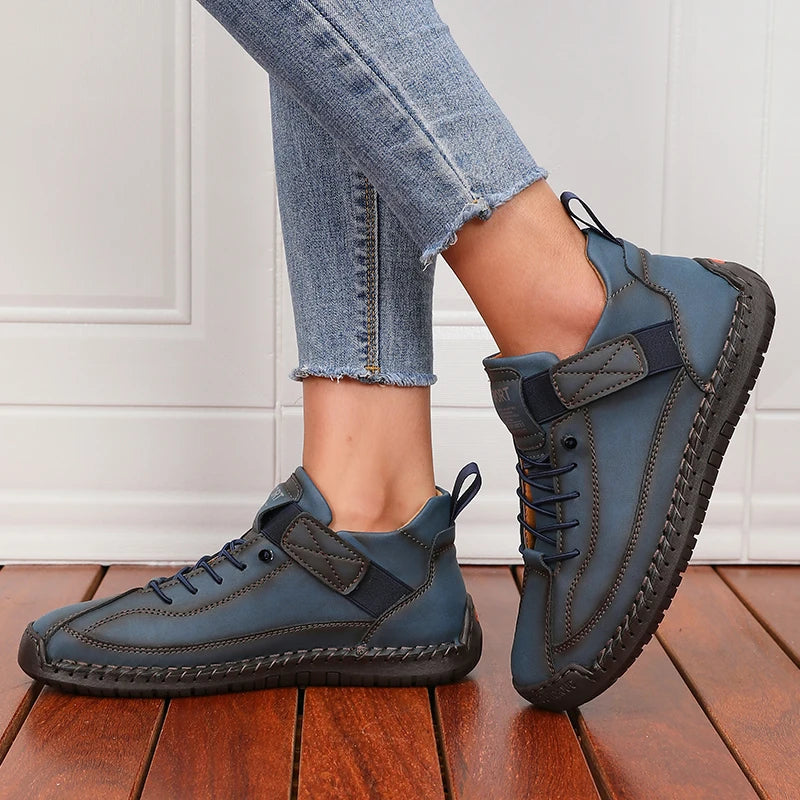 New Women's Boots Fashionable Simple Trendy Luxurious Brand Casual Shoes Waterproof Wear Resistant Soft Soled Platform Boots