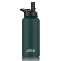 WATERSY 15oz/32oz Stainless Steel Thermal Mug with Handle, Large Capacity Insulated Tumbler Cup, Vacuum Flask Water Bottle