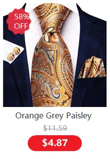 Hi-Tie Peacock Blue Novelty Design Silk Wedding Tie For Men Hanky Cufflinks Gift Mens Necktie Set Business Party Dropshipping