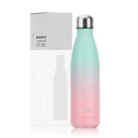 WATERSY 500ml Stainless Steel Vacuum Flask, Insulated Thermos Cup for Coffee & Water, Double Wall Thermal Bottle for Sports