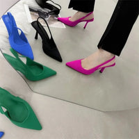 2023 New Fall Women's Shoes Fashion Women's Shoes Pointed High Heels Light Women's Sandals Women's Shoes Fashion Sexy Heels 43