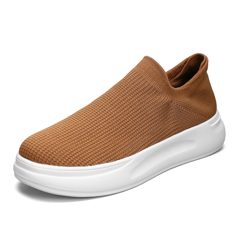 2025 Mesh Breathable Sports Shoes Flat Casual Sneakers Outdoor Comfortable Walking Shoes for Men Women