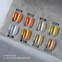 Metallic Magic Mirror Colorful Chameleon Nail Glitter Powder Super Smooth Nail Art Dust Manicure DIY Nail Decorations