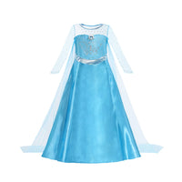 Girl Elsa Anna Dress Princess Costume Snow Queen Dress Baby Halloween Ariel Carnival Clothes Kids Cosplay Clothes Party Clothing