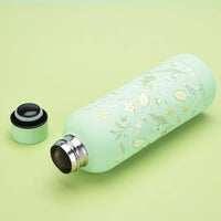 Stainless Steel Insulated Cup, 3-Dimensional Fruit Cup, Simple Tumbler, Outdoor Small Mouth Sports Water Bottle