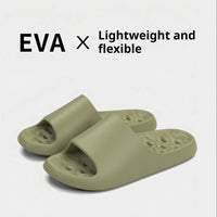 Ladies EVA Home Slippers Lightweight Comfortable Men's Sandals Bathroom Beach Slippers Slip-On Shoes for Relaxing Outdoor