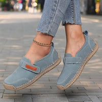 Women's Suede Loafers 2025 Casual Flat Shoes Comfortable Slip on Shoes Luxe Designer Schoenen Da Size 36 43aut É Tenis Feminino