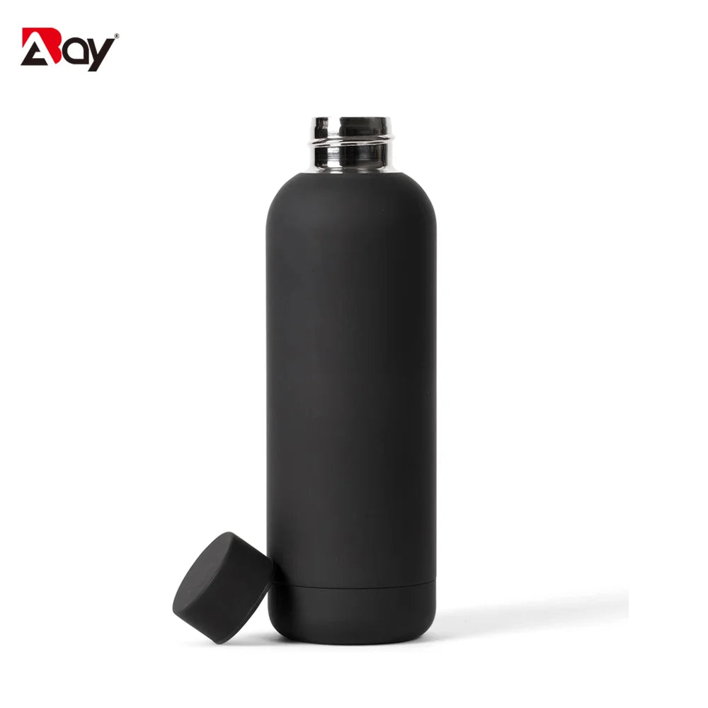 Insulated Water Bottle Coffee Cup Thermal Flask Stainless Steel Small Mouth Thermos for Hot Cold Drinks Leakproof Vacuum Flasks