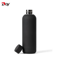 Insulated Water Bottle Coffee Cup Thermal Flask Stainless Steel Small Mouth Thermos for Hot Cold Drinks Leakproof Vacuum Flasks